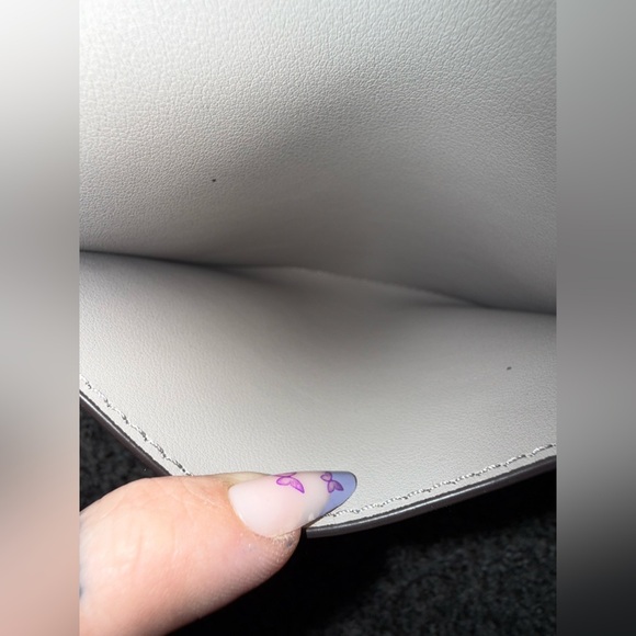 Michael Kors gray drawstring bucket bag with shoulder strap - Picture 7 of 12